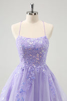 Load image into Gallery viewer, Cute Glitter Blue A Line Sequins Short Homecoming Dress with Appliques