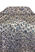 Load image into Gallery viewer, Golden Jacquard Shawl Lapel Men's Blazer