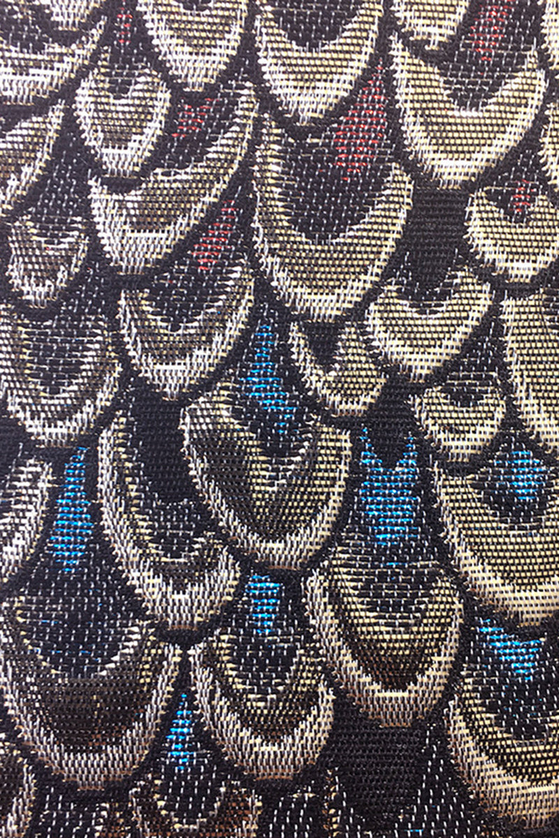 Load image into Gallery viewer, Golden Jacquard Shawl Lapel Men's Blazer