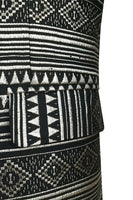 Load image into Gallery viewer, Black White Notched Lapel Men's Blazer