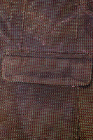 Load image into Gallery viewer, Sparkly Brown One Button Shawl Lapel Men's Blazer