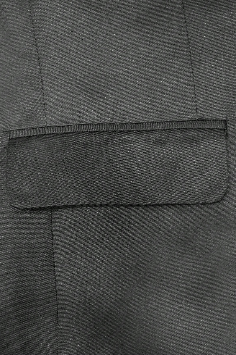 Load image into Gallery viewer, Sparkly Black Golden 2 Pieces One Button Notched Lapel Men's Prom Suit