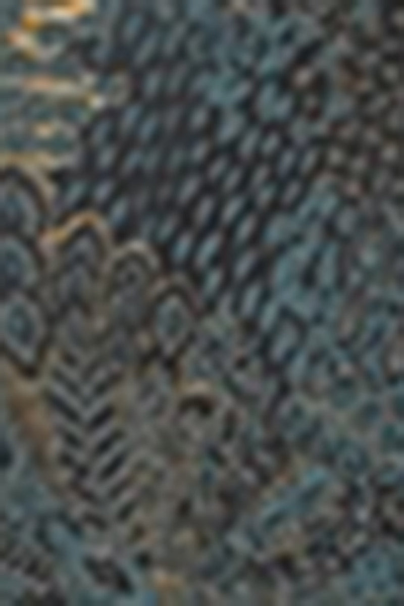 Load image into Gallery viewer, Dark Blue Jacquard Shawl Lapel Men's Prom Blazer