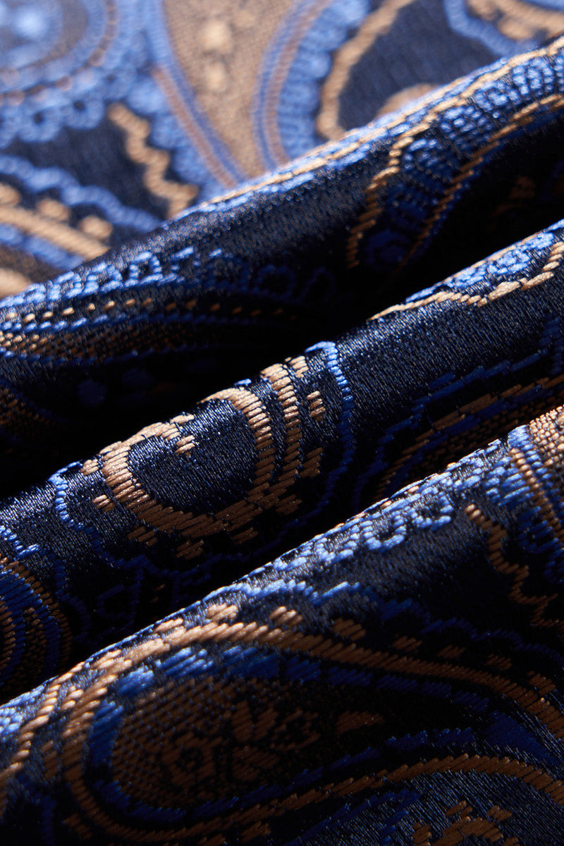 Load image into Gallery viewer, Navy Print Men's Formal Blazer