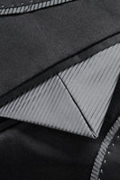 Load image into Gallery viewer, Black Single-breasted Men's Prom Blazer