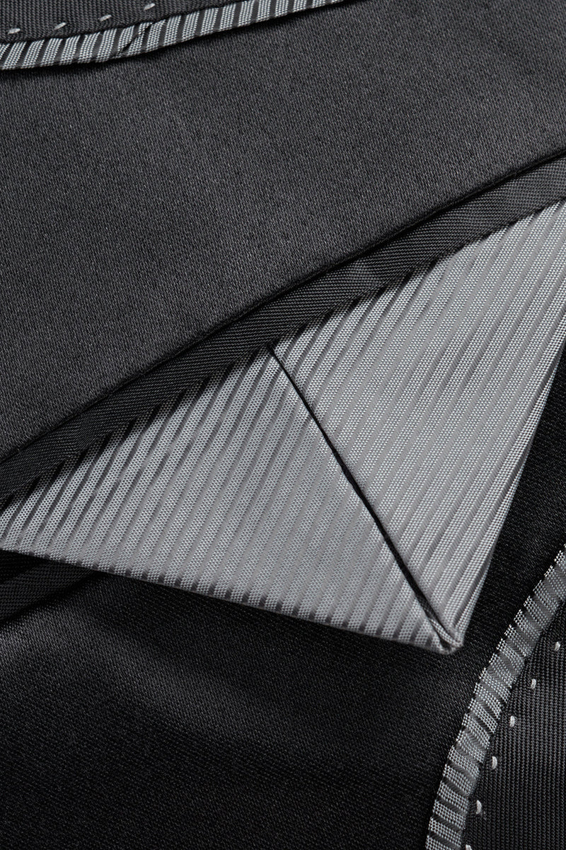 Load image into Gallery viewer, Black Single-breasted Men's Prom Blazer