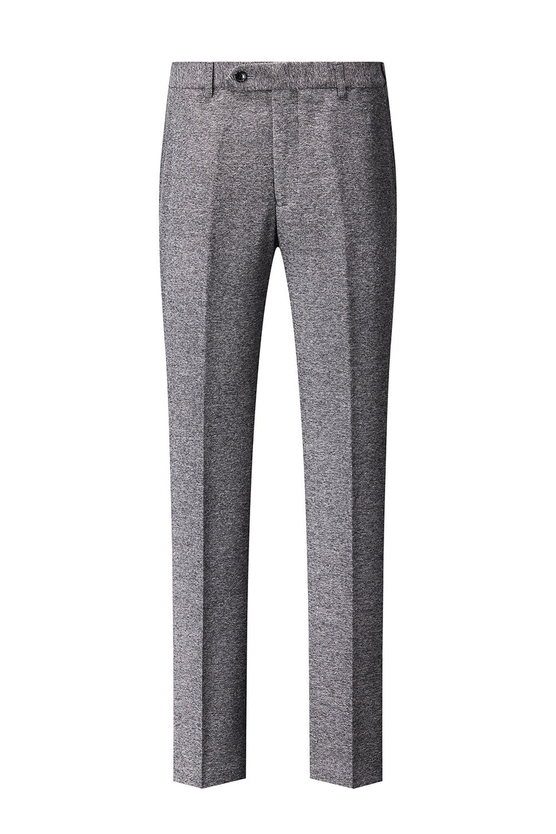 Load image into Gallery viewer, Grey Double Breasted 3 Pieces Men's Suit