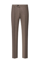 Load image into Gallery viewer, Brown 3 Pieces Men's Suit Slim Fit Groomsmen Suit