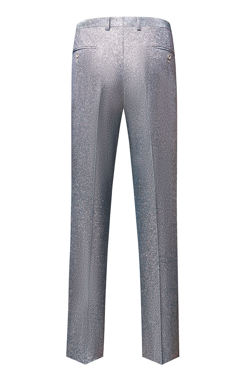 Load image into Gallery viewer, Sparkly Royal Blue Single Breasted 2 Piece Men's Prom Suit