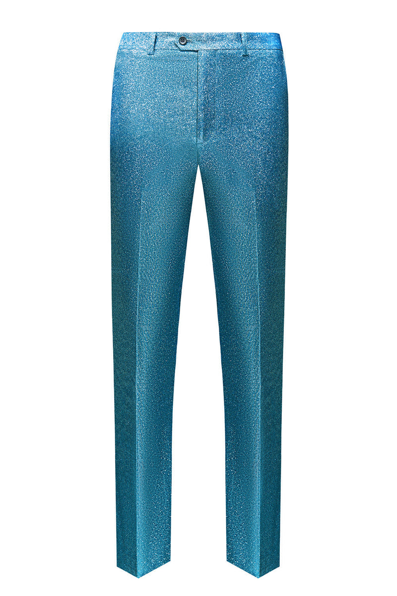 Load image into Gallery viewer, Sparkly Royal Blue Single Breasted 2 Piece Men's Prom Suit