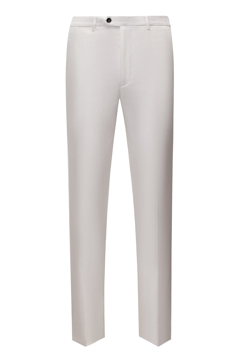 Load image into Gallery viewer, White Shawl Lapel 3 Pieces Men's Suits