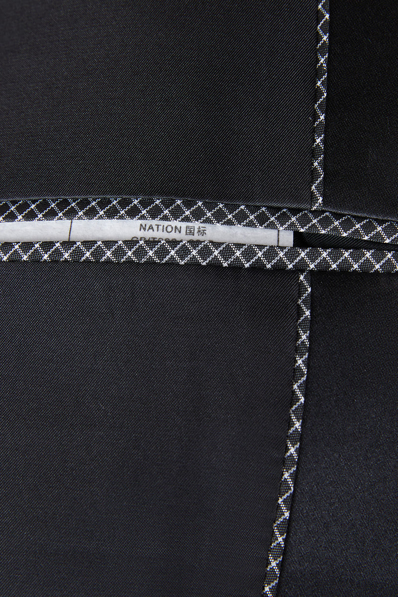 Load image into Gallery viewer, Dark Navy 2 Pieces Shawl Lapel Men's Suits