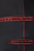 Load image into Gallery viewer, Red Jacquard 2 Pieces Shawl Lapel Men's Suits