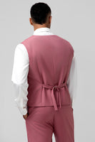 Load image into Gallery viewer, Notch Lapel Coral Single Breasted 3 Pieces Men's Suits