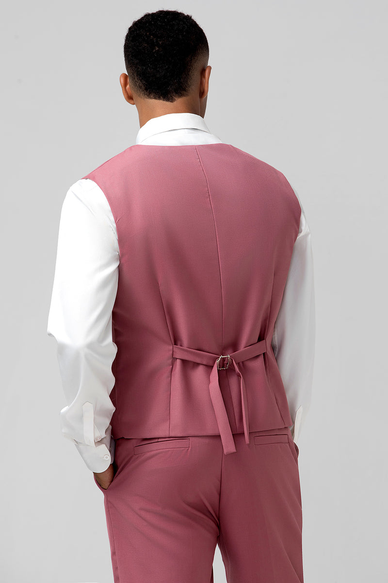 Load image into Gallery viewer, Notch Lapel Coral Single Breasted 3 Pieces Men's Suits