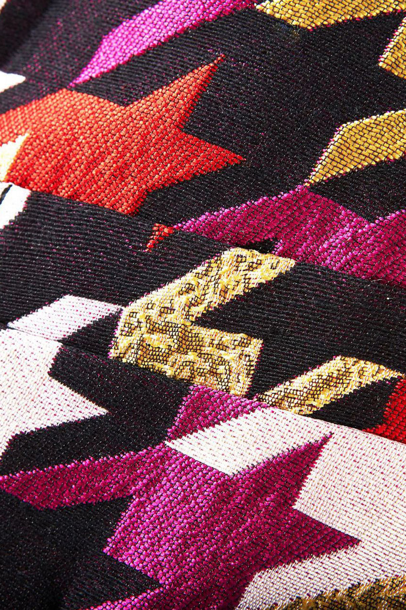 Load image into Gallery viewer, Shawl Lapel Purple 2 Pieces Houndstooth Plaid Men's Prom Suits