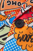 Load image into Gallery viewer, Orange Notch Lapel One Button Men's Blazer