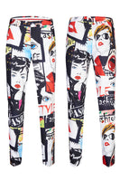 Load image into Gallery viewer, Notch Lapel White 2 Piece One Button Men's Suits