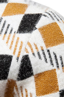 Load image into Gallery viewer, Round Neck Men's White Printed Knit Sweater