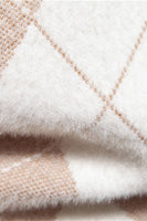 Load image into Gallery viewer, Light Khaki Men's Round Neck Knit Printed Sweater