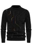 Load image into Gallery viewer, Khaki Men's Slim Fit Pullover Knitted Sweater