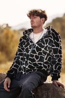 Load image into Gallery viewer, Leopard Slim Fit Warm Fluffy Casual Top Thermal Jacket
