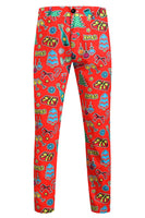 Load image into Gallery viewer, Merry Christmas Red Single Button 3 Piece Men's Christmas Suit