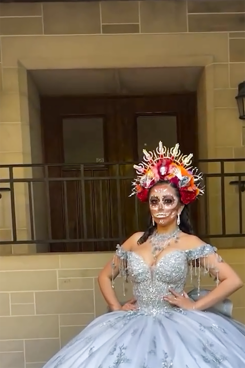 Load image into Gallery viewer, Off the Shoulder Sparkly Silver Beaded Long Quinceanera Dress
