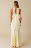 Load image into Gallery viewer, Daffodil Sheath Simple Strapless Formal Dress