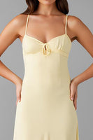 Load image into Gallery viewer, Simple Sheath Ivory Long Evening Dress