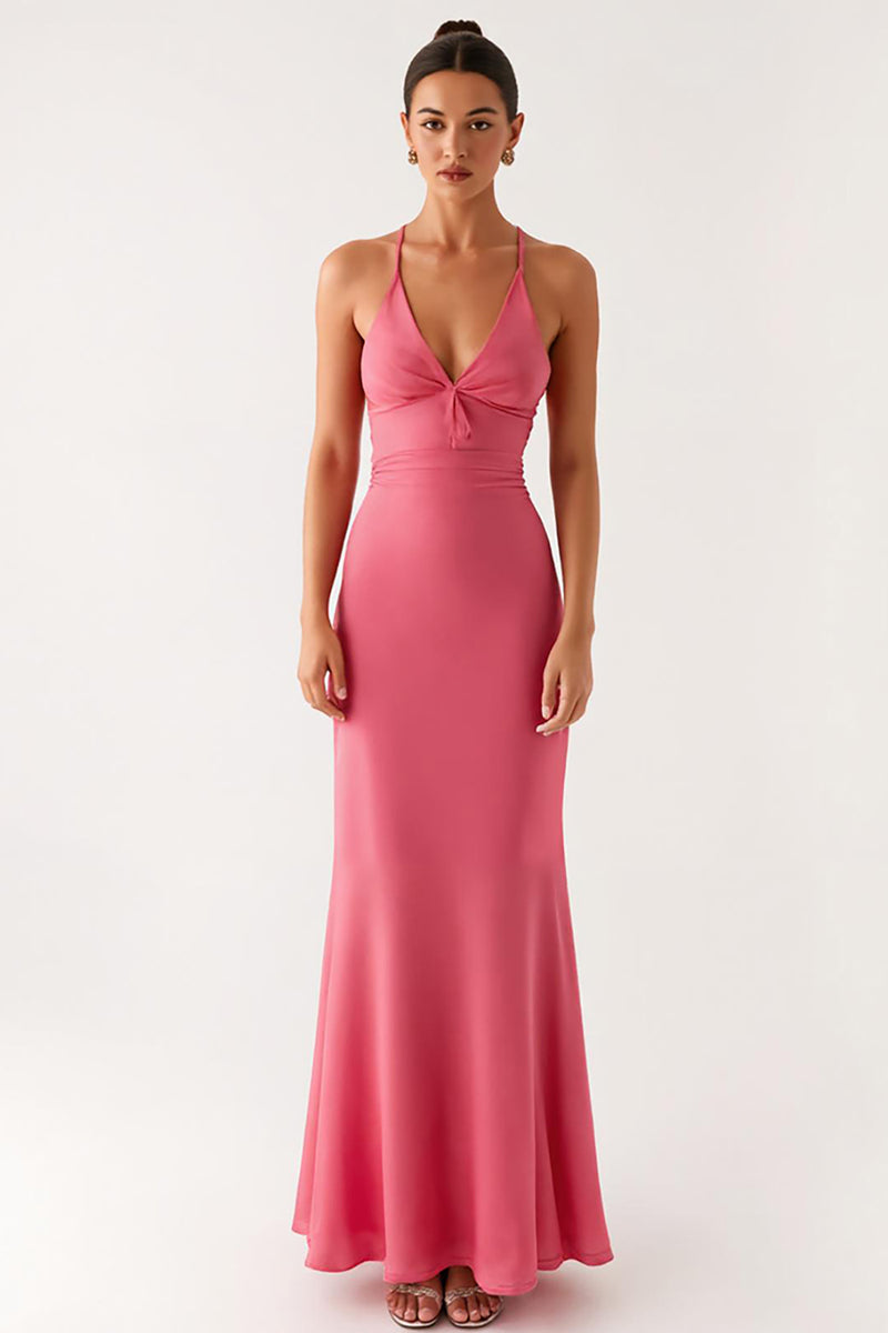 Load image into Gallery viewer, Desert Rose Sheath Ankle Length Evening Dress