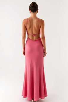 Desert Rose Sheath Ankle Length Evening Dress