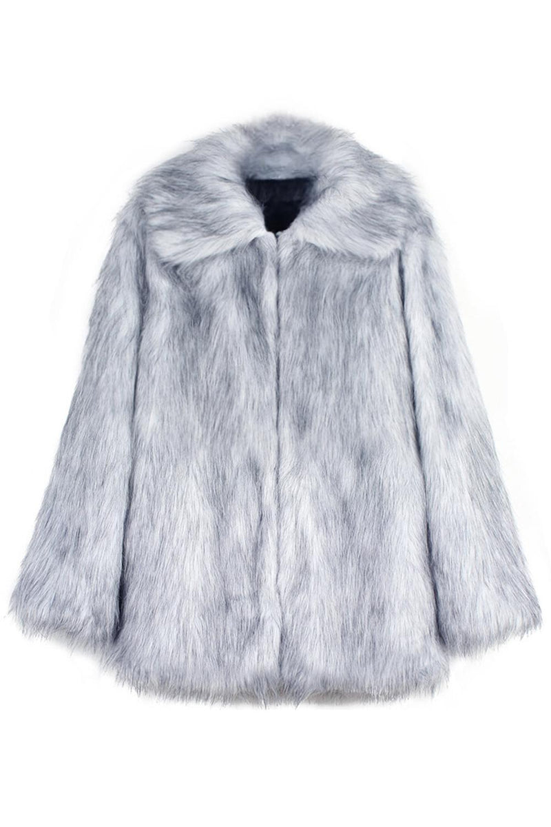 Load image into Gallery viewer, Camel Thicken Lapel Short Faux Fur Coat