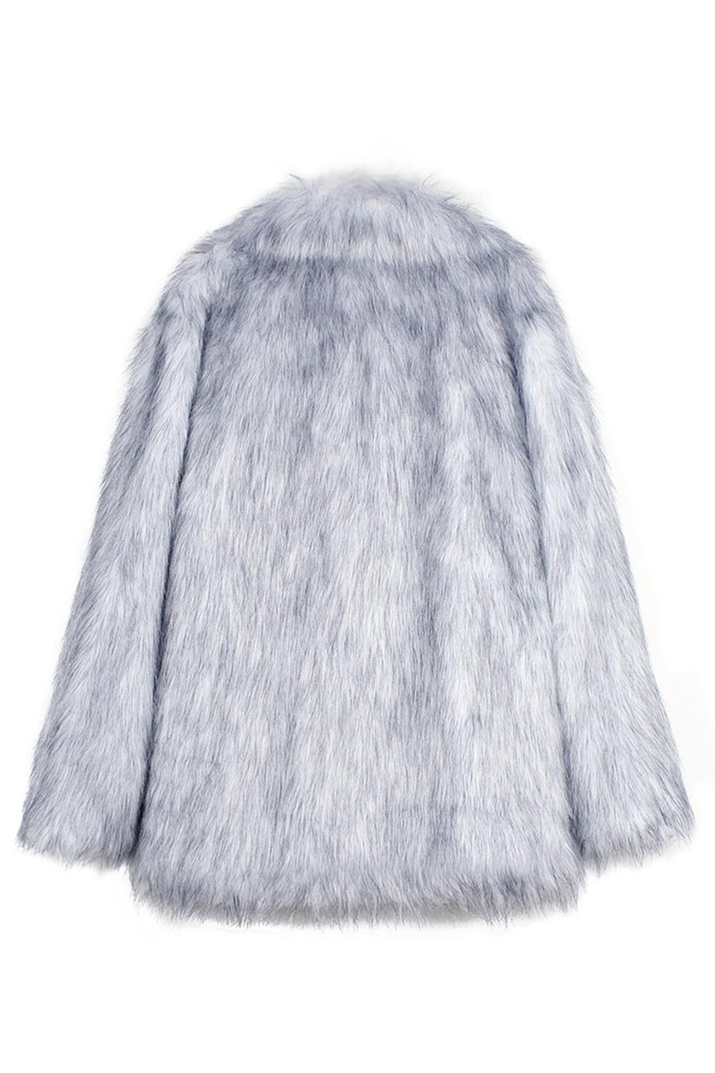 Load image into Gallery viewer, Camel Thicken Lapel Short Faux Fur Coat