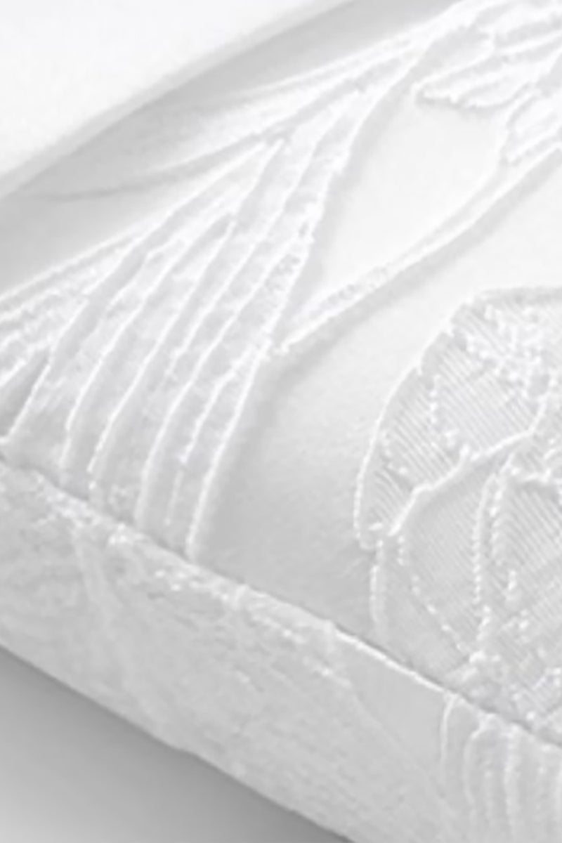 Load image into Gallery viewer, White Jacquard Shawl Lapel Single Breasted 3 Pieces Prom Suits