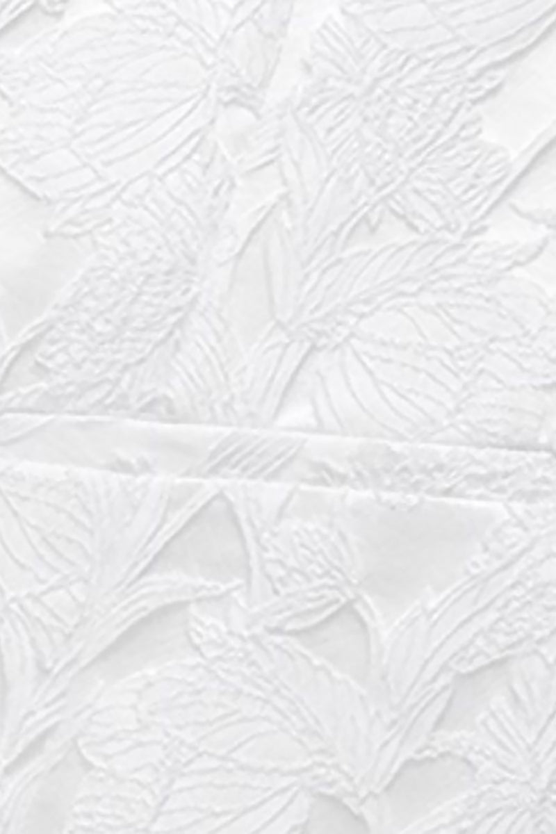 Load image into Gallery viewer, White Jacquard Shawl Lapel Single Breasted 3 Pieces Prom Suits