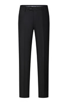 Load image into Gallery viewer, Black Peaked Lapel Beaded 3 Pieces Wedding Suits