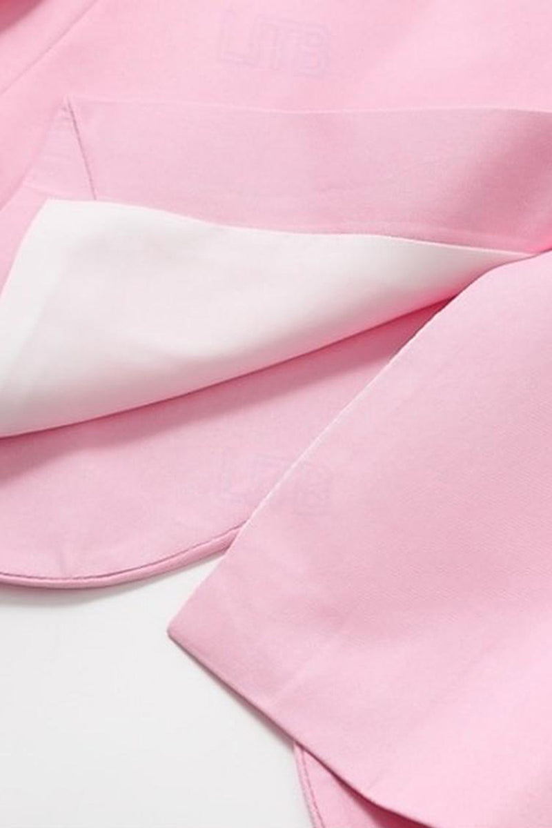 Load image into Gallery viewer, Blush Notched Lapel Classic Men's Prom Blazer