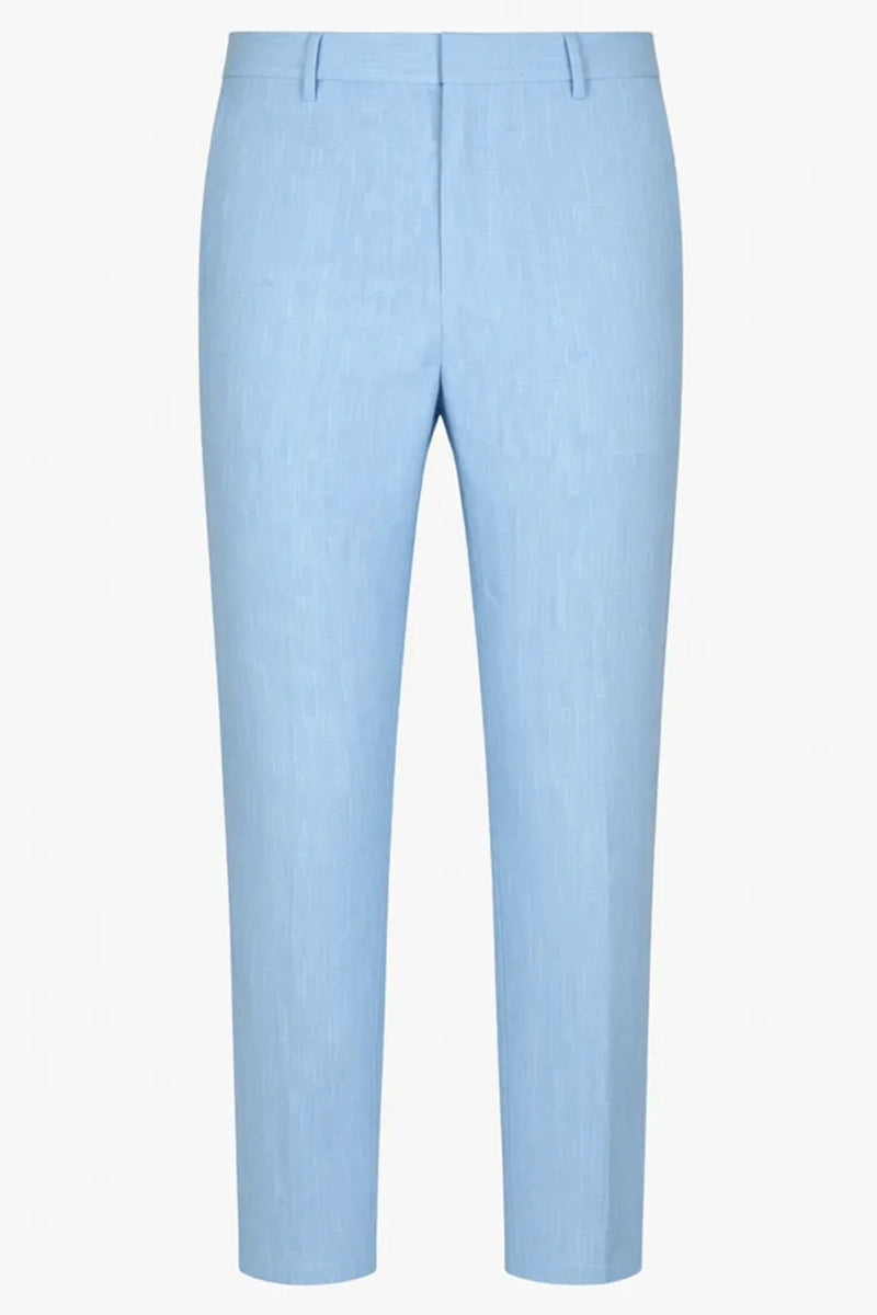 Load image into Gallery viewer, Notched Lapel Sky Blue Single Breasted 2 Pieces Men's Prom Suits