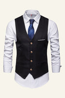 Load image into Gallery viewer, Lapel Single Breasted Men's Suit Vest