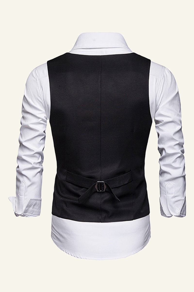 Load image into Gallery viewer, Lapel Single Breasted Men's Suit Vest
