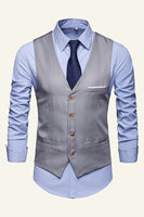 Load image into Gallery viewer, Lapel Single Breasted Men's Suit Vest