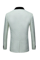 Load image into Gallery viewer, Biege Dots Jacquard 2 Piece Men's Prom Suits