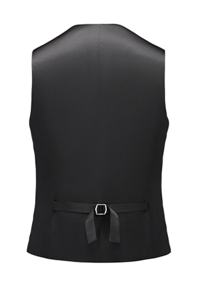 Load image into Gallery viewer, Men's Red Jacquard 3-Piece Notched Lapel Homecoming Suits