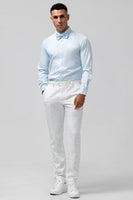 Load image into Gallery viewer, White Peak Lapel 2 Pieces Double Breasted Men's Prom Suits