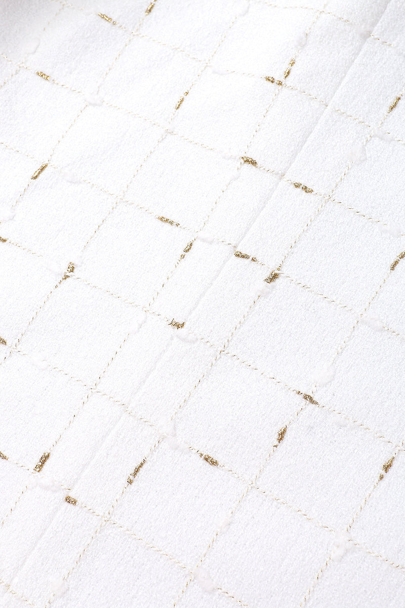 Load image into Gallery viewer, White Plaid Double Breasted 2 Piece Men's Prom Suits