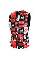 Load image into Gallery viewer, Red Christmas Tree Printed 3 Piece Men's Suits