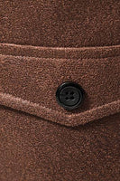 Load image into Gallery viewer, Brown V-Neck Suede Single-Breasted Men's Casual Vest