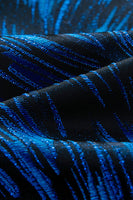 Load image into Gallery viewer, Notched Lapel One Button Royal Blue Men's Prom Blazer