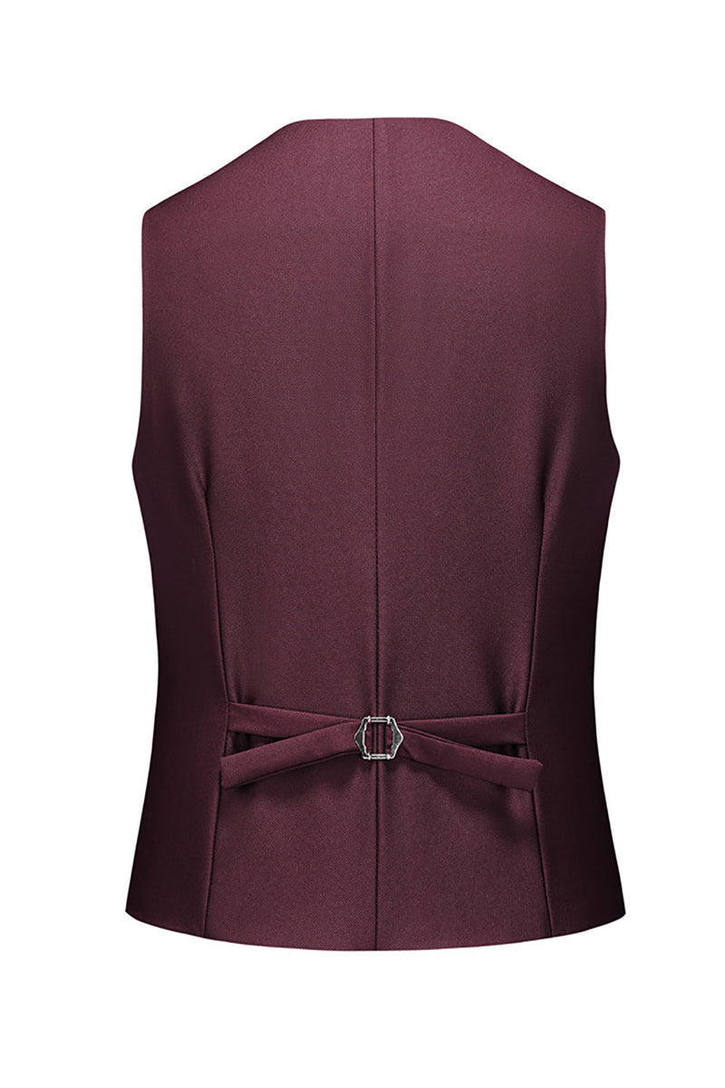 Load image into Gallery viewer, Notched Lapel Two Buttons Black Men's Prom Suits